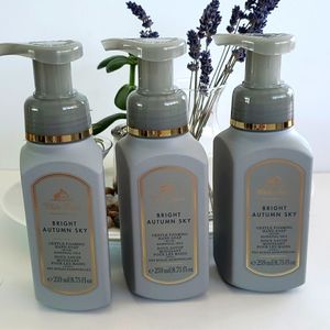 3 White Barn BRIGHT AUTUMN SKY Foaming Hand Soap